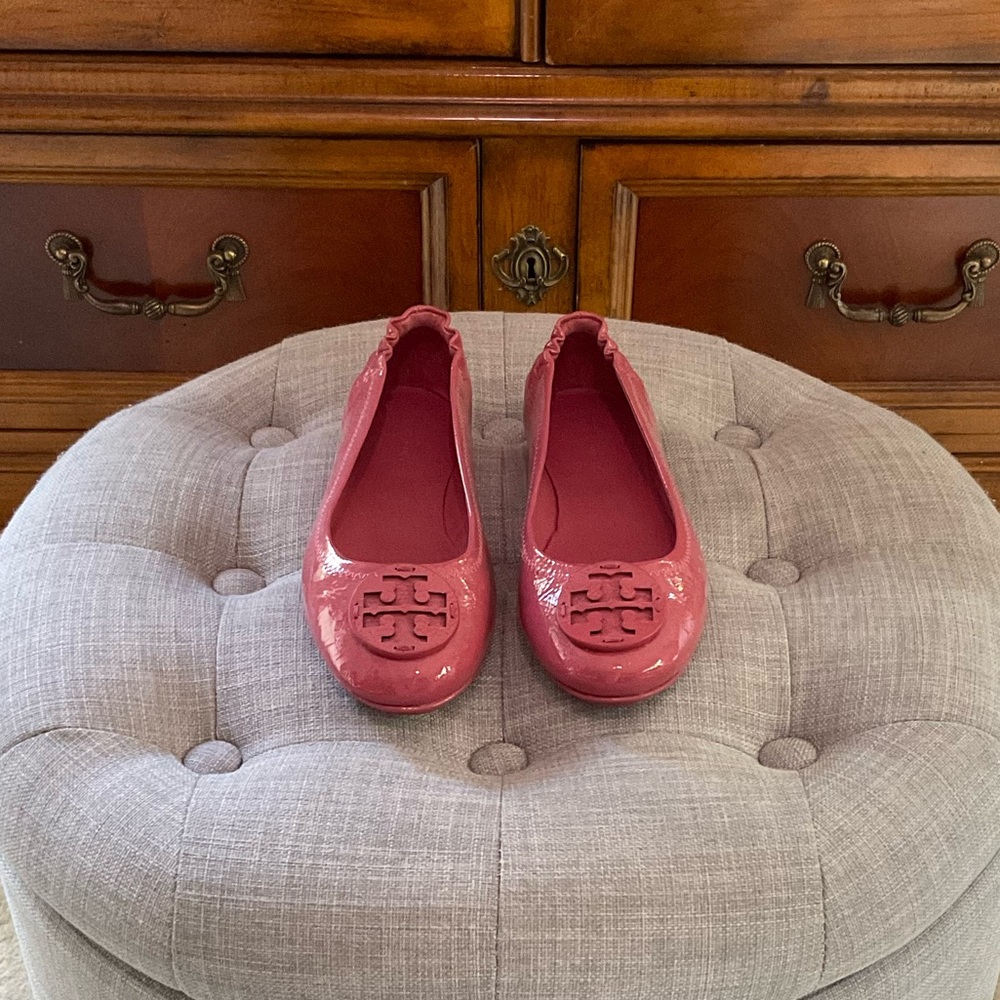 Tory Burch Pink Ballet Flats